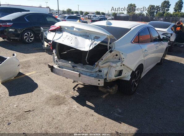 19XZE4F57ME005289 2021 HONDA INSIGHT Белый Задняя правая четверть