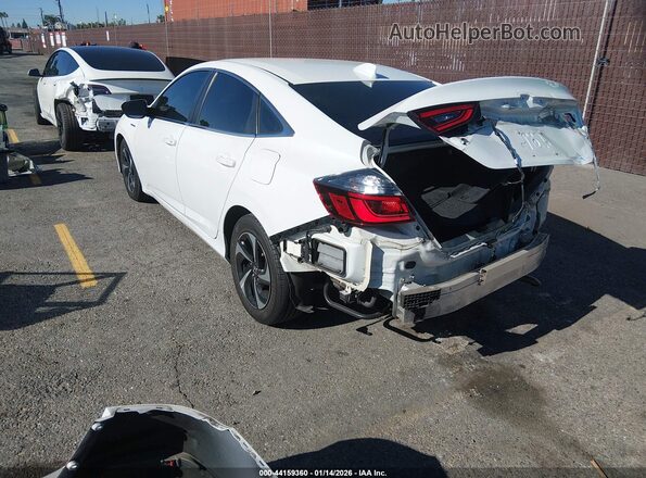 19XZE4F57ME005289 2021 HONDA INSIGHT Белый Задняя левая четверть