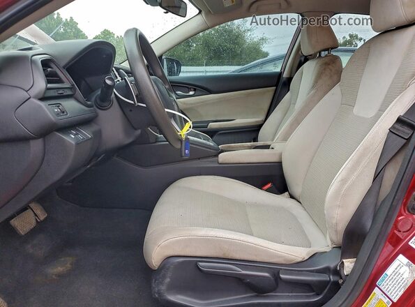 19XZE4F57ME007172 2021 HONDA INSIGHT Темно-бордовый Вид салона спереди