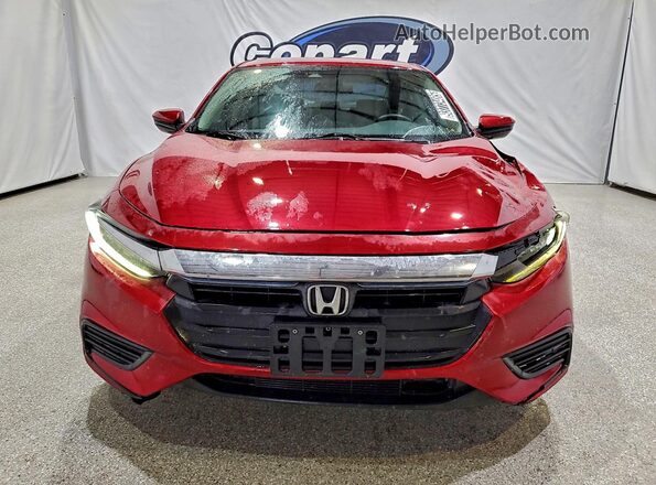 19XZE4F57ME007172 2021 HONDA INSIGHT Темно-бордовый Вид спереди