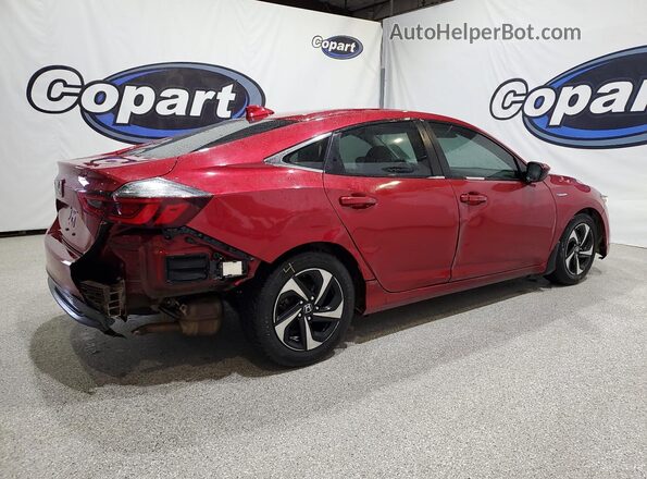 19XZE4F57ME007172 2021 HONDA INSIGHT Темно-бордовый 