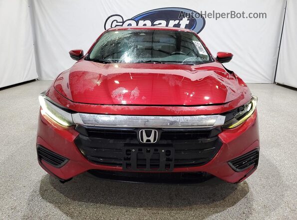 19XZE4F57ME007172 2021 HONDA INSIGHT Темно-бордовый Вид наклейки с VIN-кодом