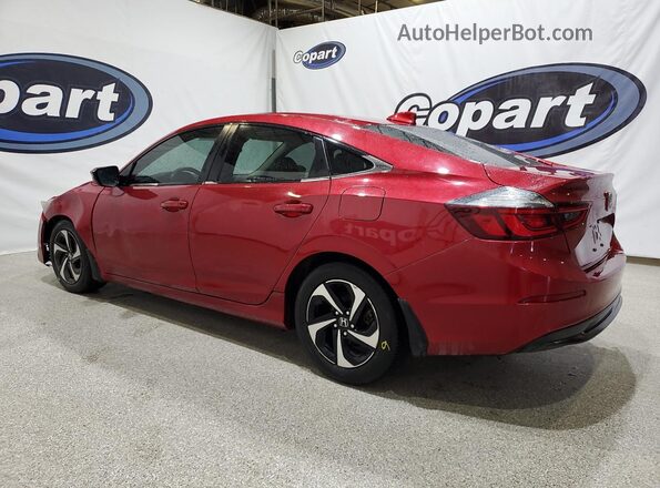 19XZE4F57ME007172 2021 HONDA INSIGHT Темно-бордовый 