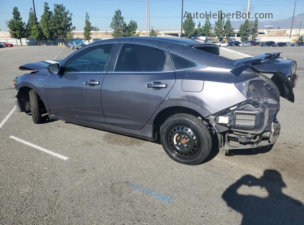 19XZE4F59ME010428 2021 HONDA INSIGHT Charcoal Rear left