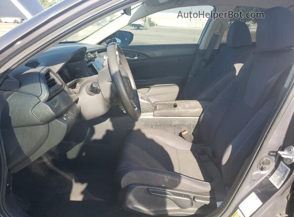 19XZE4F59ME010428 2021 HONDA INSIGHT Charcoal Front interior view