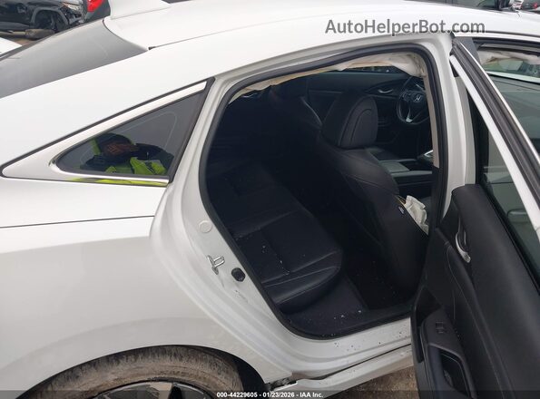 19XZE4F92NE006435 2022 HONDA INSIGHT White Widok naklejki z numerem VIN