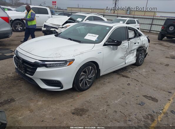 19XZE4F92NE006435 2022 HONDA INSIGHT White Przód lewy