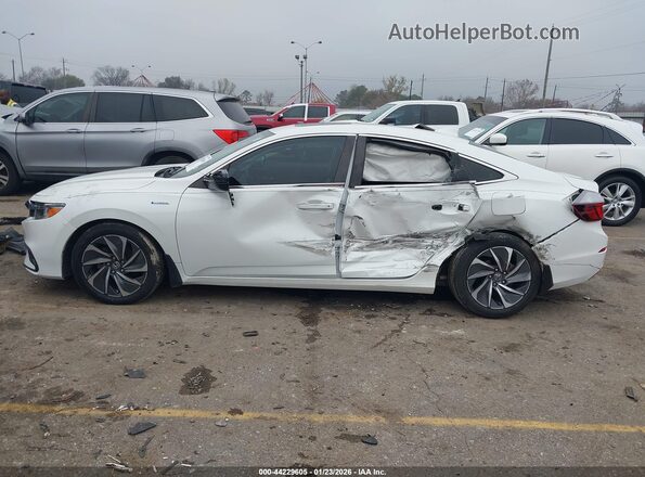 19XZE4F92NE006435 2022 HONDA INSIGHT White Widok wnętrza 360 stopni