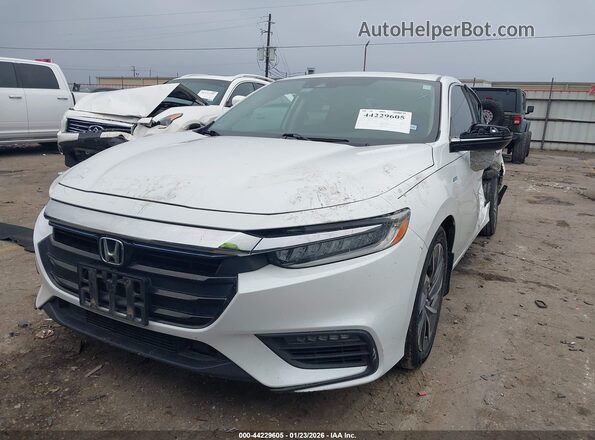 19XZE4F92NE006435 2022 HONDA INSIGHT White Widok zestawu wskaźników