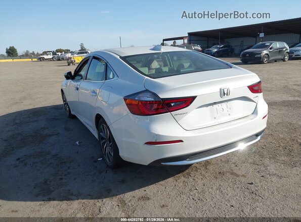 19XZE4F97ME007840 2021 HONDA INSIGHT White Задня ліва чверть