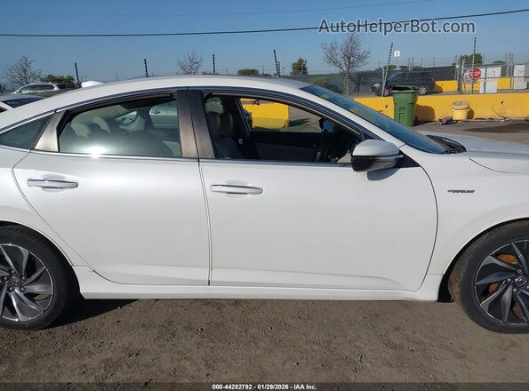 19XZE4F97ME007840 2021 HONDA INSIGHT White Вид щитка приладів