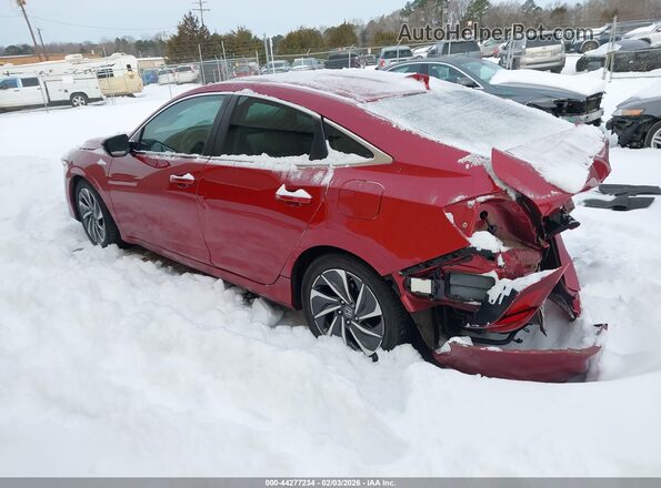 19XZE4F98NE002857 2022 HONDA INSIGHT Red Задня ліва чверть