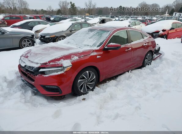 19XZE4F98NE002857 2022 HONDA INSIGHT Red Передня ліва чверть