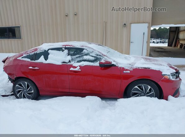 19XZE4F98NE002857 2022 HONDA INSIGHT Red Вид задньої частини салону