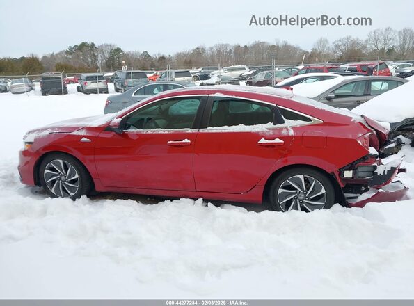 19XZE4F98NE002857 2022 HONDA INSIGHT Red Панорамний вид салону 360°