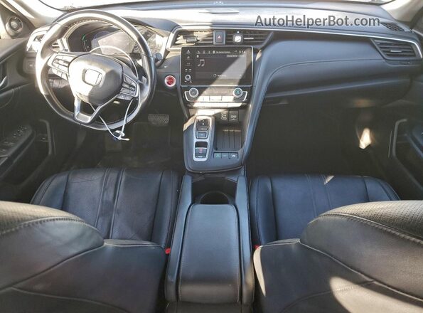 19XZE4F9XME008707 2021 HONDA INSIGHT White Вид панелі приладів