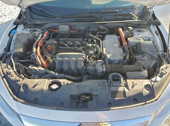 19XZE4F9XME008707 2021 HONDA INSIGHT White Вид задньої частини салону
