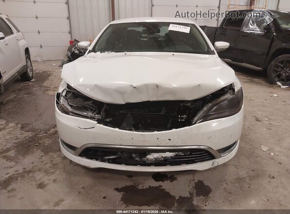 1C3CCCAB2HN501139 2017 CHRYSLER 200 White Դիմացի տեսք