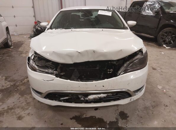1C3CCCAB2HN501139 2017 CHRYSLER 200 White Սարքավորումների վահանակի տեսք