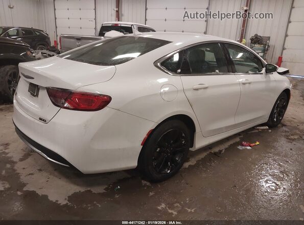 1C3CCCAB2HN501139 2017 CHRYSLER 200 White Հետևի աջ