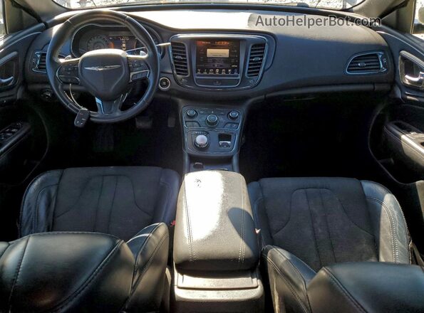 1C3CCCBB6GN142455 2016 CHRYSLER 200 Gray Вид панелі приладів