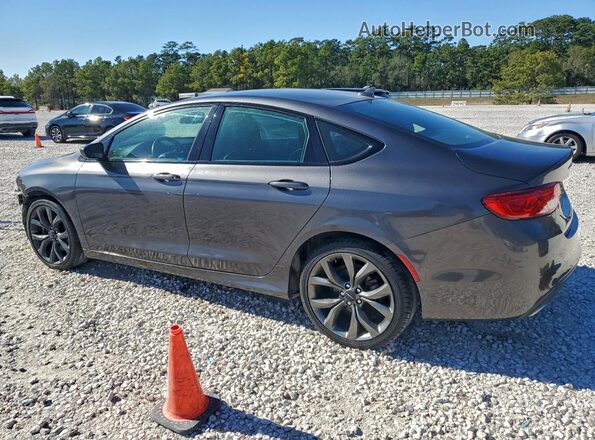 1C3CCCBB6GN142455 2016 CHRYSLER 200 Gray Задня ліва чверть