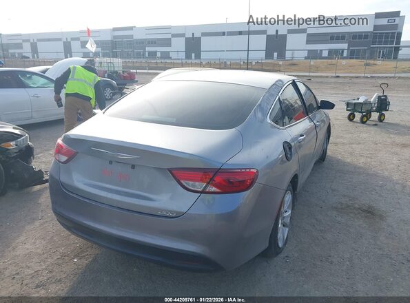 1C3CCCFB6HN506417 2017 CHRYSLER 200 Серый Задняя правая четверть