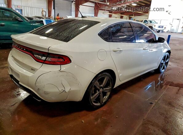 1C3CDFEB8GD701102 2016 DODGE DART Белый Задняя правая четверть