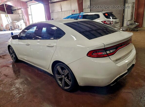 1C3CDFEB8GD701102 2016 DODGE DART Белый Задняя левая четверть