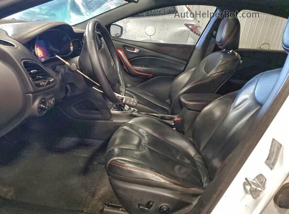 1C3CDFEB8GD701102 2016 DODGE DART Белый Вид салона спереди