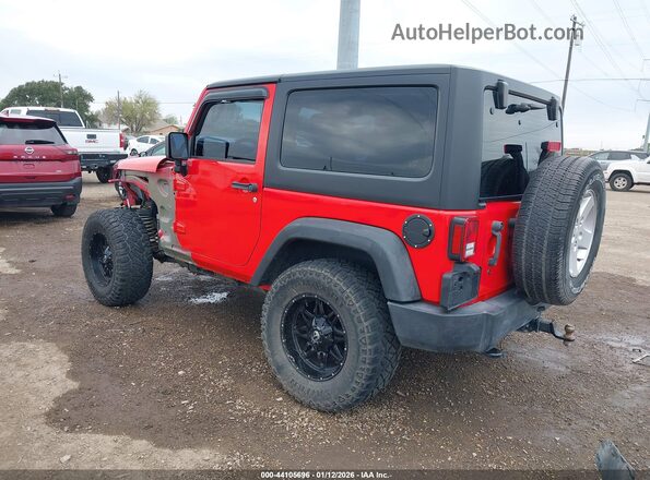 1C4AJWAG0HL663952 2017 JEEP WRANGLER Red 
