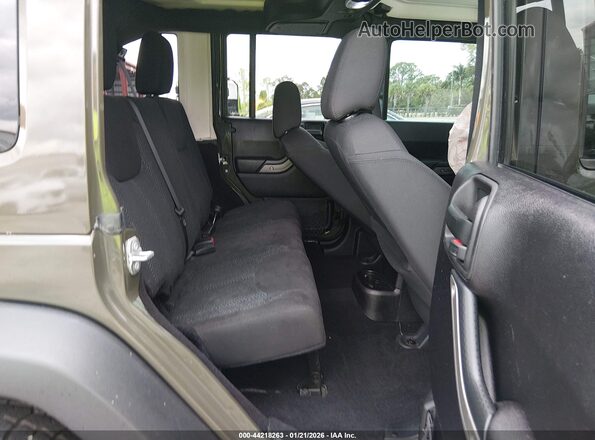 1C4BJWDG1GL105168 2016 JEEP WRANGLER UNLIMITED Green Вид наклейки з VIN-кодом