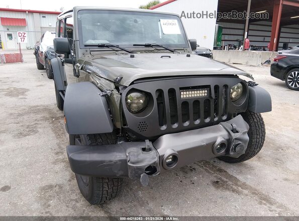 1C4BJWDG1GL105168 2016 JEEP WRANGLER UNLIMITED Green Вид спереду