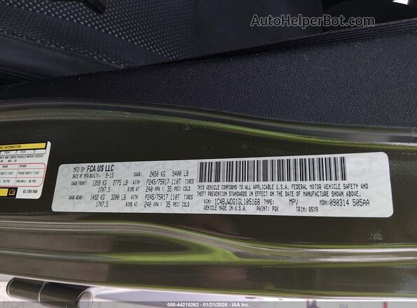 1C4BJWDG1GL105168 2016 JEEP WRANGLER UNLIMITED Green Вид підкапотного простору