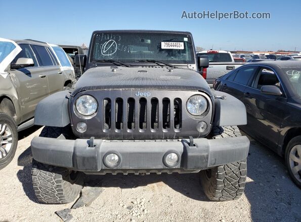 1C4BJWDG3HL602126 2017 JEEP WRANGLER Gray წინა ხედი