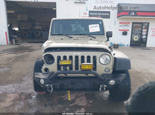 1C4BJWDG3JL810318 2018 JEEP WRANGLER Коричневый Вид щитка приборов