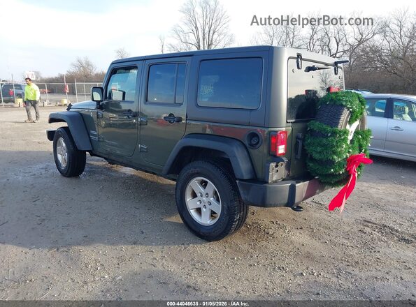 1C4BJWDG6GL125125 2016 JEEP WRANGLER UNLIMITED Green უკანა მარცხენა