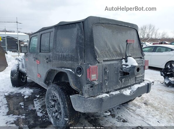 1C4BJWDG8HL588918 2017 JEEP WRANGLER UNLIMITED Gray Trasero izquierdo