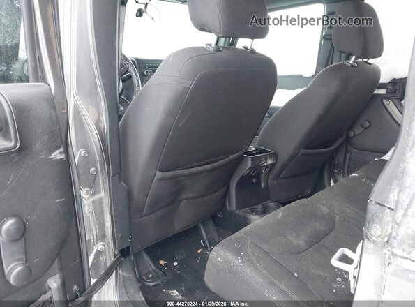 1C4BJWDG8HL588918 2017 JEEP WRANGLER UNLIMITED Gray Vista de la etiqueta del VIN