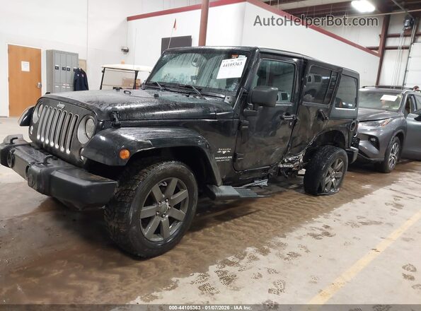 1C4BJWEG5GL290467 2016 JEEP WRANGLER UNLIMITED Black წინა მარცხენა ხედი სამი მეოთხედიდან