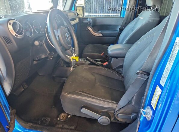 1C4BJWEG7GL198423 2016 JEEP WRANGLER Blue Vista interior delantera