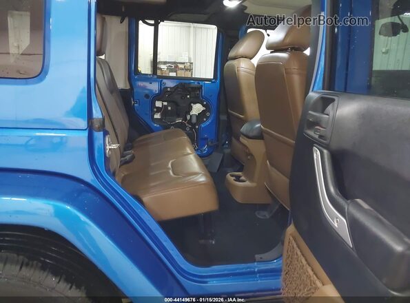 1C4BJWEG9GL158702 2016 JEEP WRANGLER UNLIMITED Blue Widok naklejki z numerem VIN