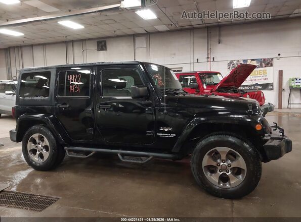 1C4BJWEGXGL128429 2016 JEEP WRANGLER UNLIMITED Черный Вид задней части салона