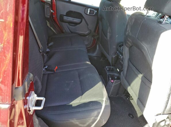 1C4HJXDG1MW839738 2021 JEEP WRANGLER Красный Вид задних сидений