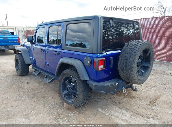 1C4HJXDG4KW577940 2019 JEEP WRANGLER UNLIMITED Blue 