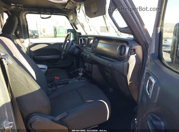 1C4HJXDG7KW557004 2019 JEEP WRANGLER UNLIMITED Gray Widok wnętrza z przodu