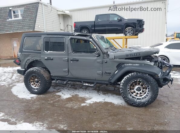 1C4HJXDGXMW719548 2021 JEEP WRANGLER UNLIMITED Gray 