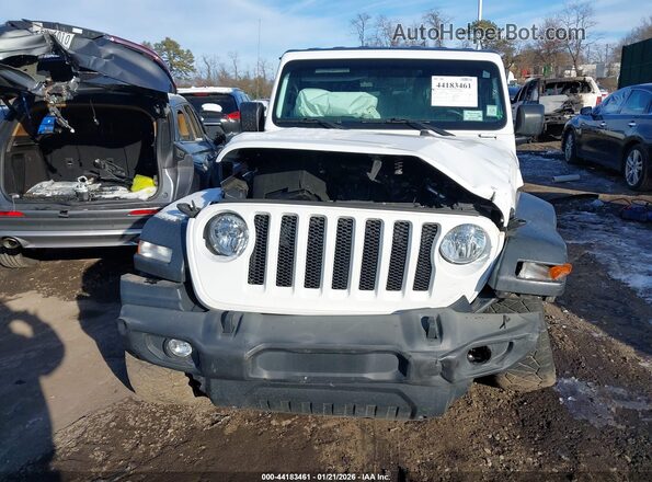 1C4HJXDN0LW226460 2020 JEEP WRANGLER UNLIMITED White Widok z przodu