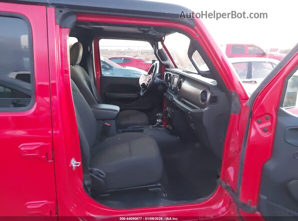 1C4HJXDN1LW213832 2020 JEEP WRANGLER UNLIMITED Red Widok wnętrza z przodu
