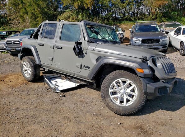 1C4HJXDN6PW702331 2023 JEEP WRANGLER Gray 